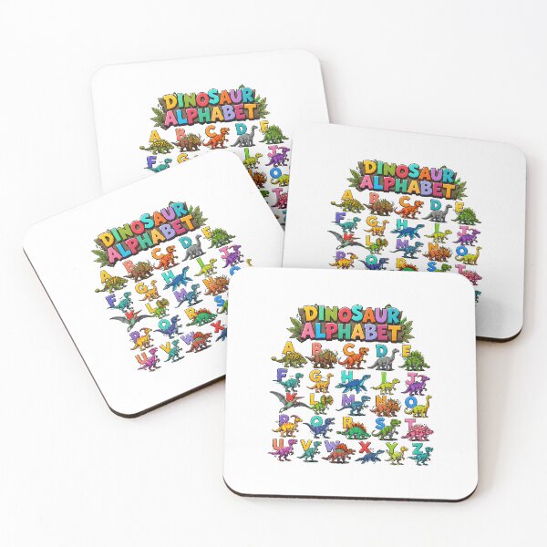 Item preview, Dinosaur Alphabet ABC Educational Kids T-Shirt designed and sold by MLETEM-P.