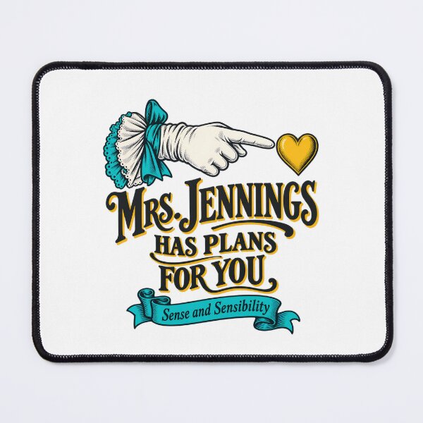 Item preview, Sense and Sensibility: Mrs. Jennings Has Plans designed and sold by Fenay Designs.