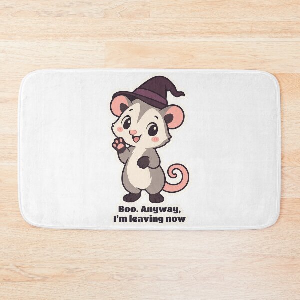 Item preview, Spooky Possum in Witch Hat Awkward Wave designed and sold by OuqCreations.