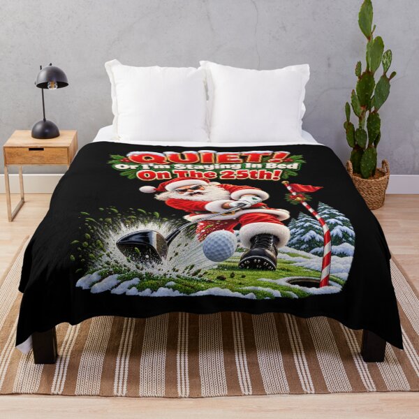 Item preview, QUIET! OR I’M STAYING IN BED ON THE 25TH! designed and sold by signshirtz.