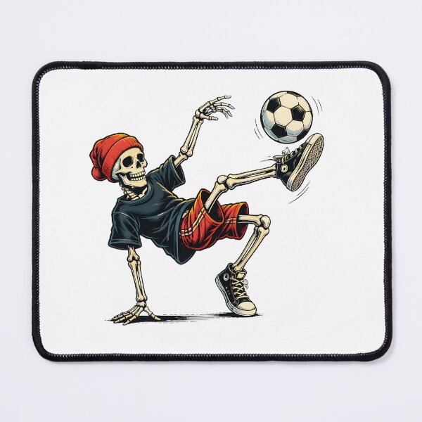 Item preview, Skeleton Soccer Player Orange Cap Design designed and sold by MLETEM-P.