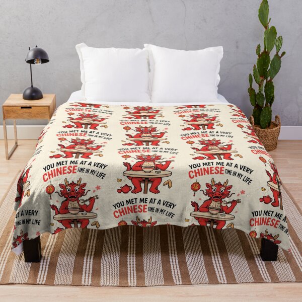 Item preview, You Met Me at a Very Chinese Time in My Life Red Dragon designed and sold by Redgiant87x.