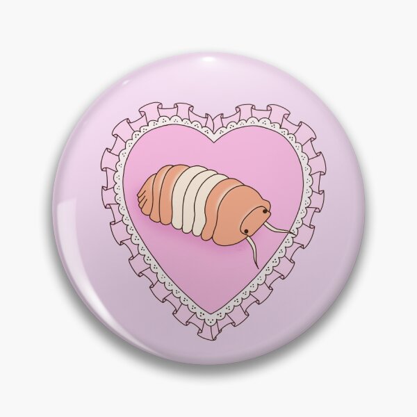 Item preview, Red Panda King Cubaris sp. Isopod in Heart designed and sold by RexieLovelis.