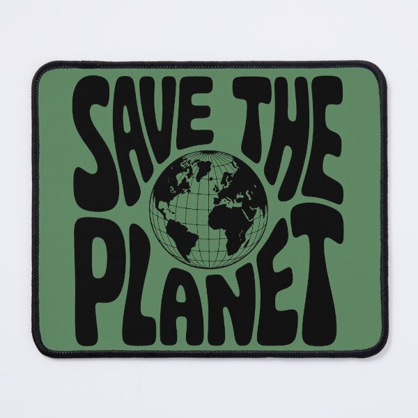 Item preview, SAVE THE PLANET! ?✨ Retro 70s Psychedelic Earth Day Design ✌️ designed and sold by trixxcreative.