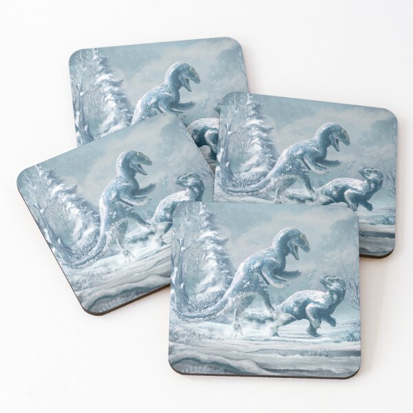 Item preview, Yutyrannus in the snow designed and sold by MarkWitton.