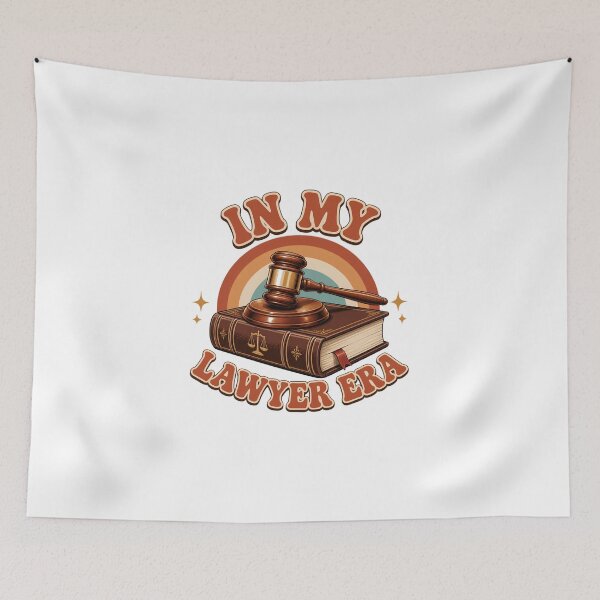 Item preview, In My Lawyer Era Retro Law School Aesthetic designed and sold by Créative touche .
