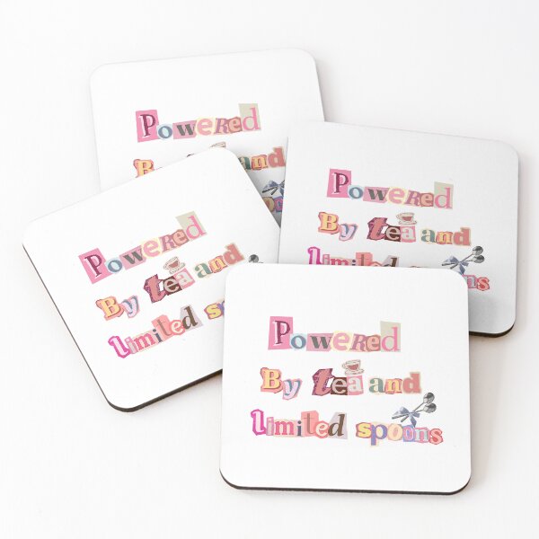 Item preview, Powered by tea and limited spoons designed and sold by flareswithtea.