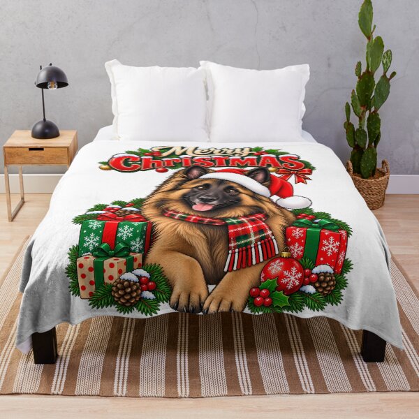 Item preview, Christmas German Shepherd Santa Hat Holiday Dog designed and sold by BDLuck2021.