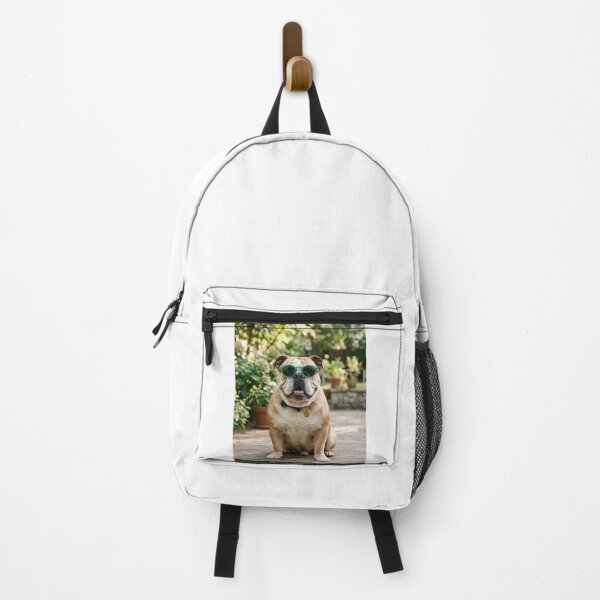 Item preview, Cool English Bulldog Wearing Green Sunglasses designed and sold by VanGaldo.