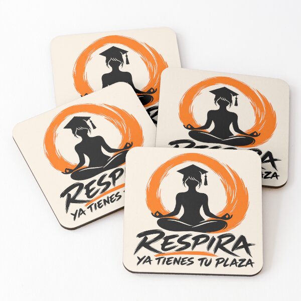 Item preview, RESPIRA YA TIENES TU PLAZA Plaza Conseguida – Oposiciones Aprobadas DISEÑO MUJER | Profesora Funcionaria | Regalo para Maestra designed and sold by MarCapez.