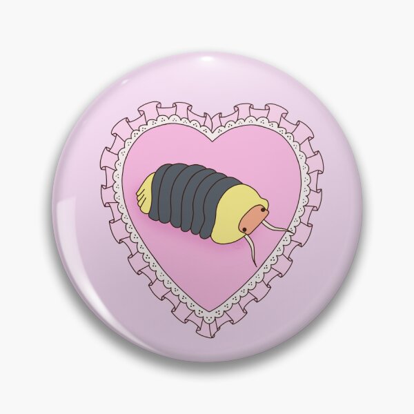 Item preview, Rubber Ducky Cubaris sp. Isopod in Heart designed and sold by RexieLovelis.