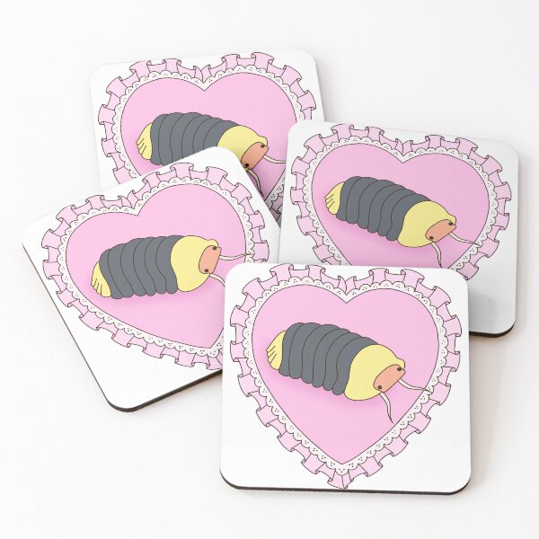 Item preview, Rubber Ducky Cubaris sp. Isopod in Heart designed and sold by RexieLovelis.
