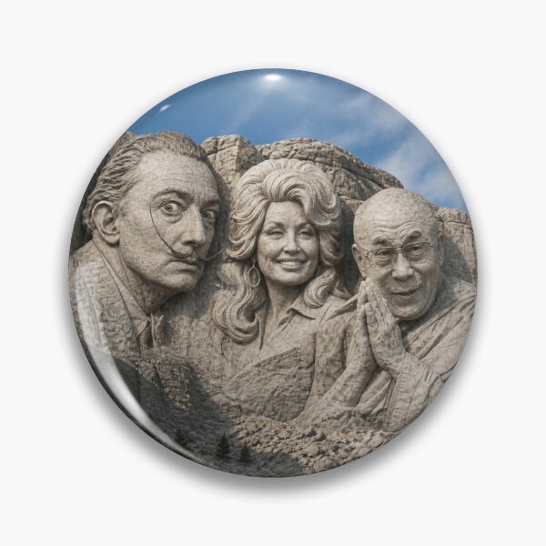 Item preview, The Very Best | Dali, Dolly, Dalai as Mt. Rushmore designed and sold by AwearnessApparel.