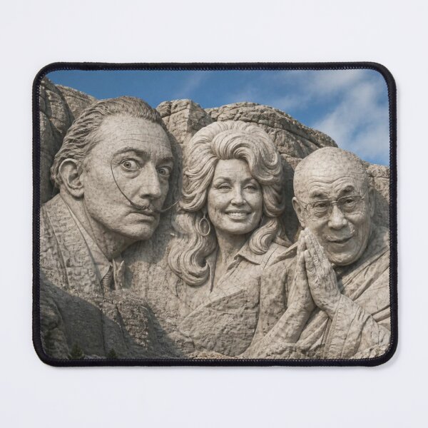 Item preview, The Very Best | Dali, Dolly, Dalai as Mt. Rushmore designed and sold by AwearnessApparel.
