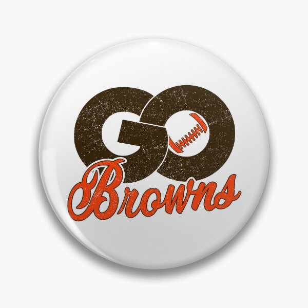Item preview, Vintage Go Browns Distressed Cleveland Football Spirit designed and sold by Floral Vintage.