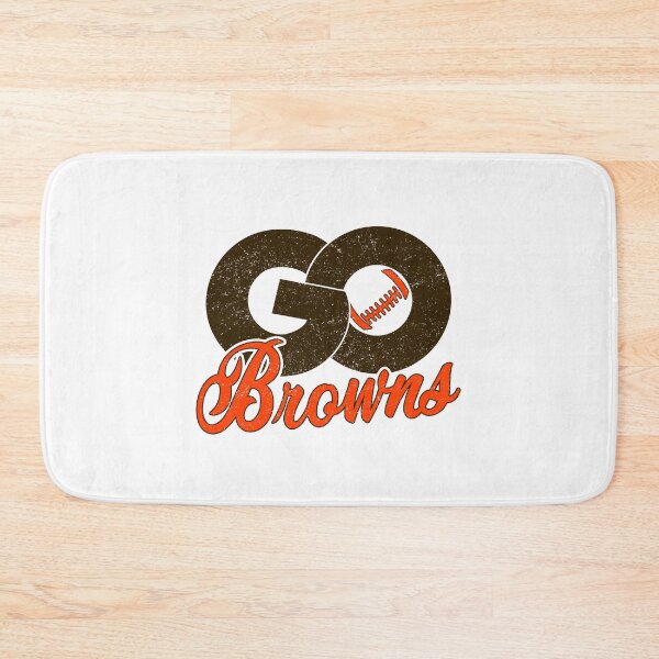 Item preview, Vintage Go Browns Distressed Cleveland Football Spirit designed and sold by Floral Vintage.