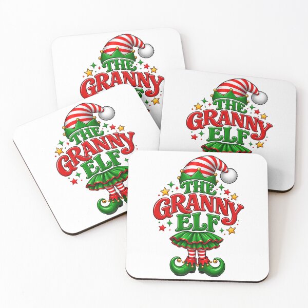 Item preview, Granny Elf Christmas Funny Holiday Elf designed and sold by Rtcraftani.