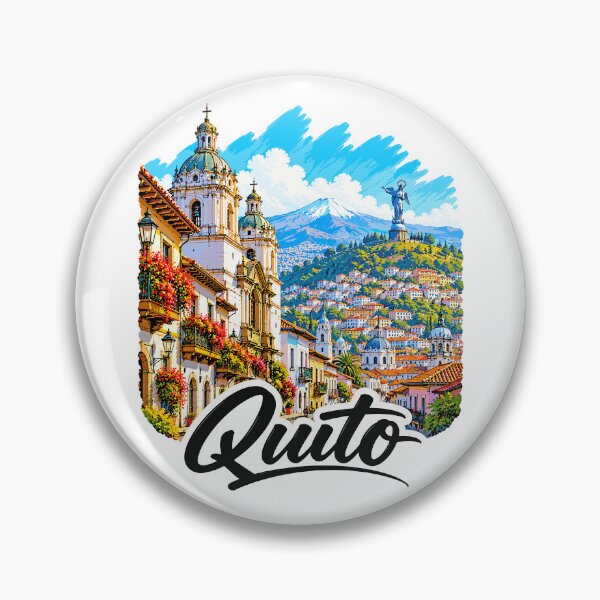 Item preview, Quito Ecuador Travel Art designed and sold by EdwinkOne.