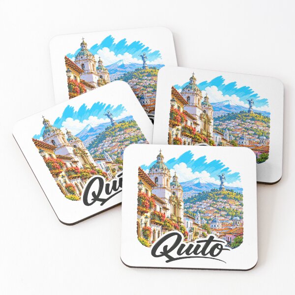 Artikelvorschau, Quito Ecuador Reisekunst entworfen und verkauft von EdwinkOne.