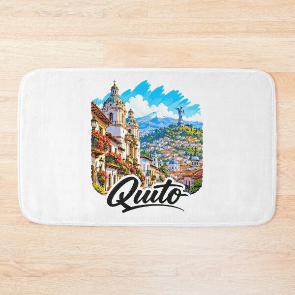 Item preview, Quito Ecuador Travel Art designed and sold by EdwinkOne.
