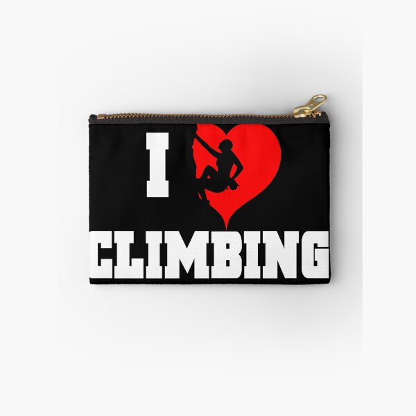 Item preview, I love climbing T-shirt men women designed and sold by RetroFuchs.