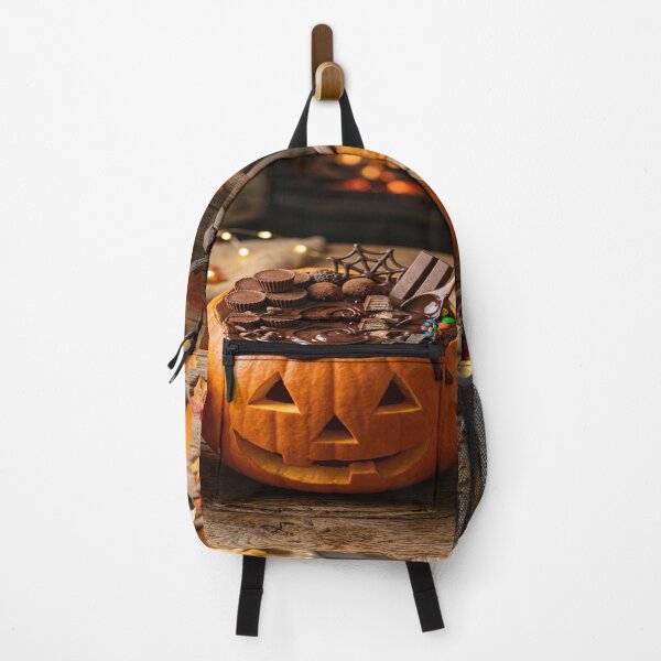 Item preview, Jack-o'-lantern overflowing with chocolate treats. designed and sold by Solomon-Ent-144.