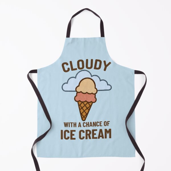 Artikelvorschau, T-Shirt „Bewölkt mit Aussicht auf Eiscreme“ entworfen und verkauft von Pickleball 623.