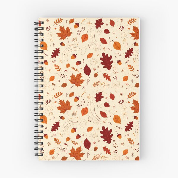 Item preview, Falling Leaves Oracle — Swirling Autumn Tarot Pattern | Hashola Designs designed and sold by Hashola Designs.