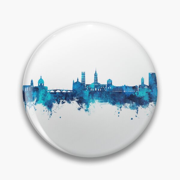 Item preview, Toulouse France Skyline designed and sold by ArtPrints.