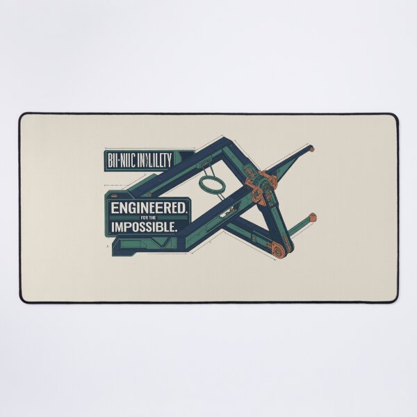 Item preview, Engineered for the Impossible Engineering Innovation Design designed and sold by Amr Darwish Graphic designer.