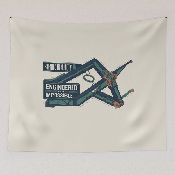 Item preview, Engineered for the Impossible Engineering Innovation Design designed and sold by Amr Darwish Graphic designer.