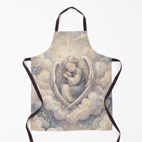Item preview, Sleeping Angel in the Clouds Celestial Art designed and sold by MantoSagrado.