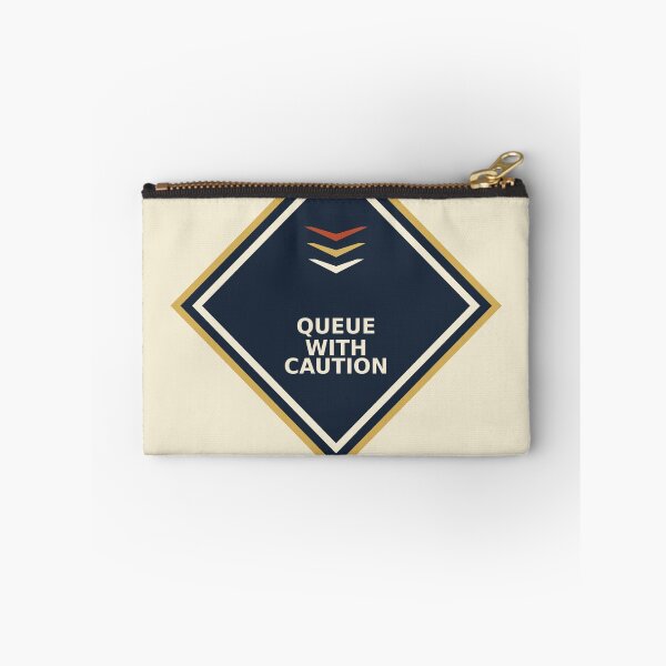 Aperçu de l'œuvre Faites la queue avec prudence créée et vendue par PhoenixTShirtz.