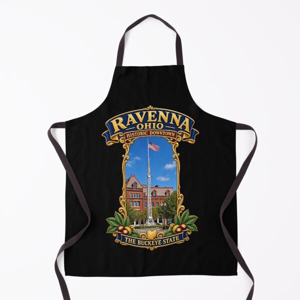 Item preview, Ravenna, Ohio - Historic Downtown - The Buckeye State - 3D Transparent designed and sold by Military Insignia Products.