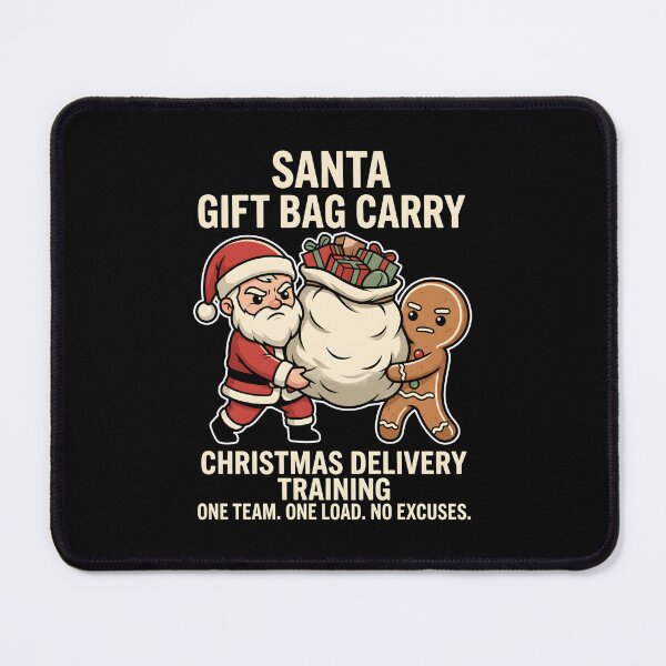 Item preview, Santa Gift Bag Carry Christmas Delivery Training designed and sold by SplashTastic.