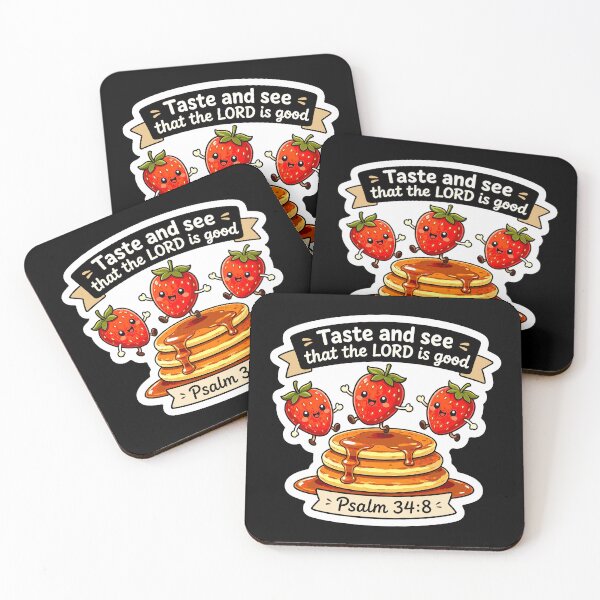 Item preview, Psalm 34:8 Taste And See That The LORD Is Good designed and sold by plushism.
