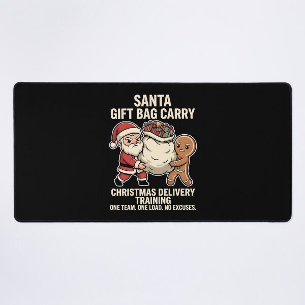 Item preview, Santa Gift Bag Carry Christmas Delivery Training designed and sold by SplashTastic.
