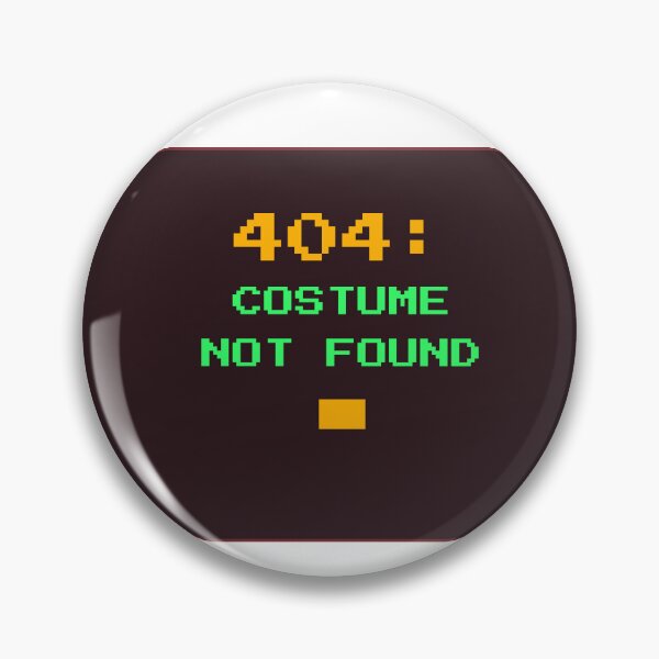 Artikelvorschau, 404 Kostüm nicht gefunden Lustiges Retro-Tech-Halloween-Shirt entworfen und verkauft von Undersung37.