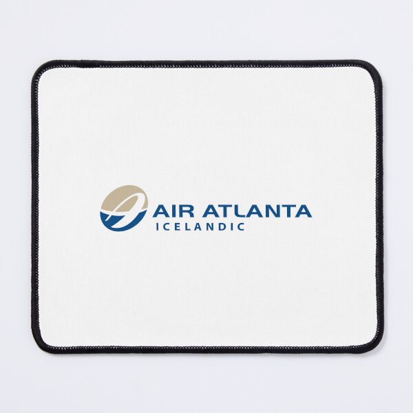 Item preview, Air Atlanta Icelandic Airline Logo with Blue and Beige Oval Swoosh Emblem designed and sold by Veijo A Raisan.