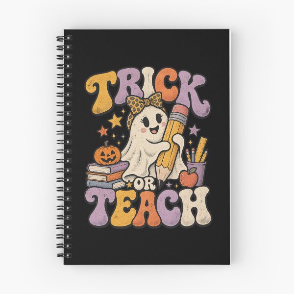 Item preview, Trick Or Teach 70s Groovy Teacher Phantom School Funsss designed and sold by Aqouiatiqe.