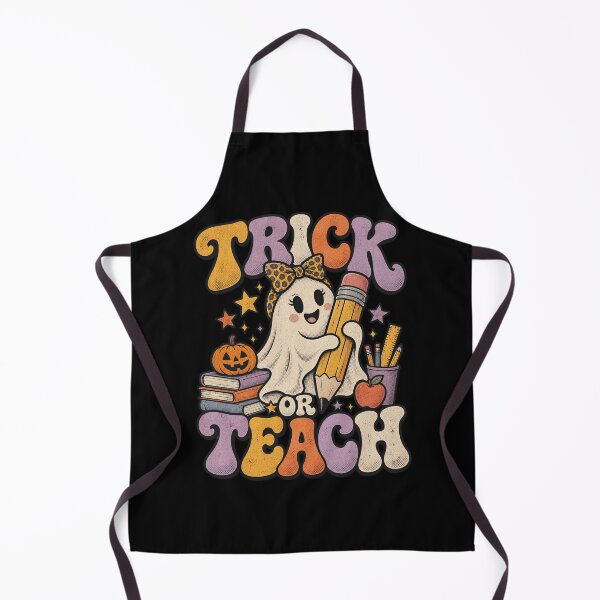 Item preview, Trick Or Teach 70s Groovy Teacher Phantom School Funsss designed and sold by Aqouiatiqe.