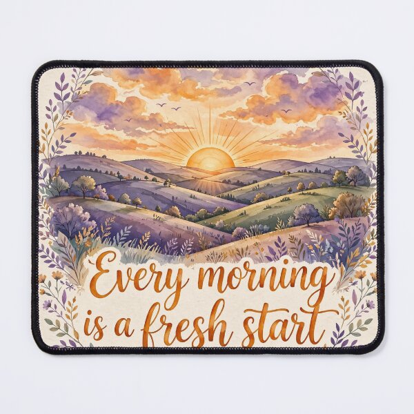 Item preview, Every Morning Is a Fresh Start - Inspirational designed and sold by SeeInspiresS.