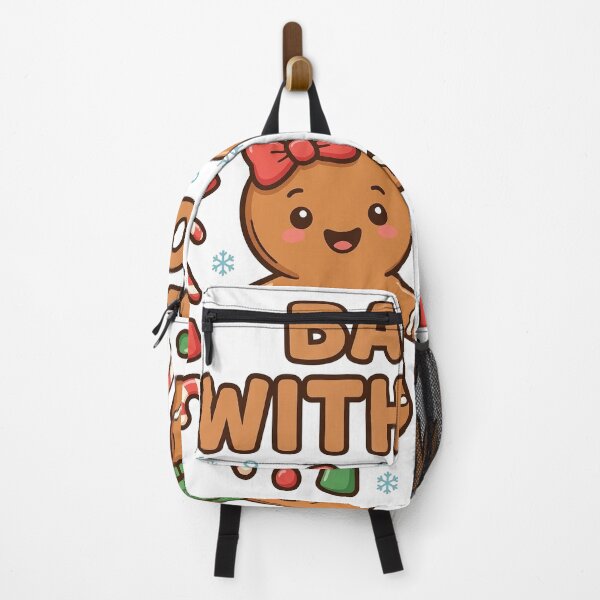 Artikelvorschau, Baked with Love Kawaii Gingerbread Couple Funny Christmas Sticker entworfen und verkauft von dostielee.