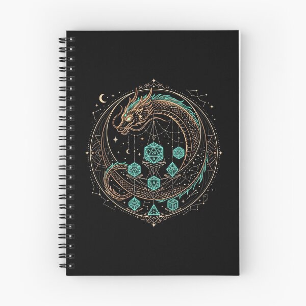 Item preview, Draconic Dice Keeper - Celestial Dragon D&D Tabletop RPG Gamer Art designed and sold by mulliere.