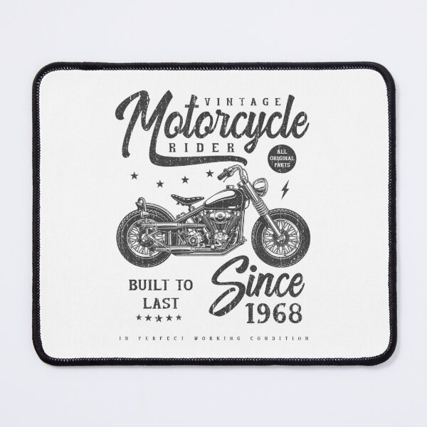 Item preview, Vintage Motorcycle Bikers Motorbike Birthday 1968 designed and sold by JRRTs.