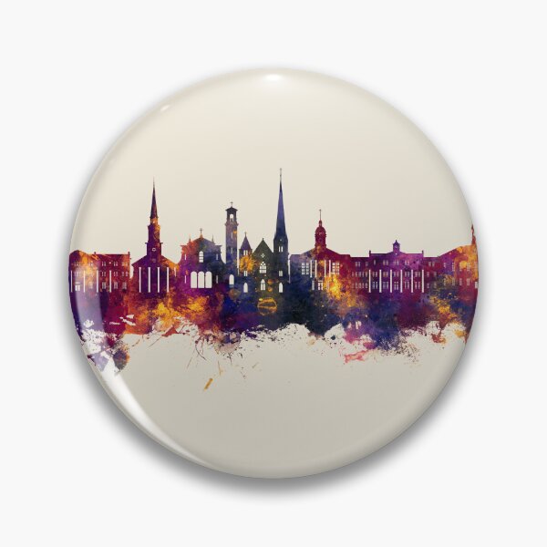 Artikelvorschau, Skyline von Aiken, South Carolina entworfen und verkauft von ArtPrints.