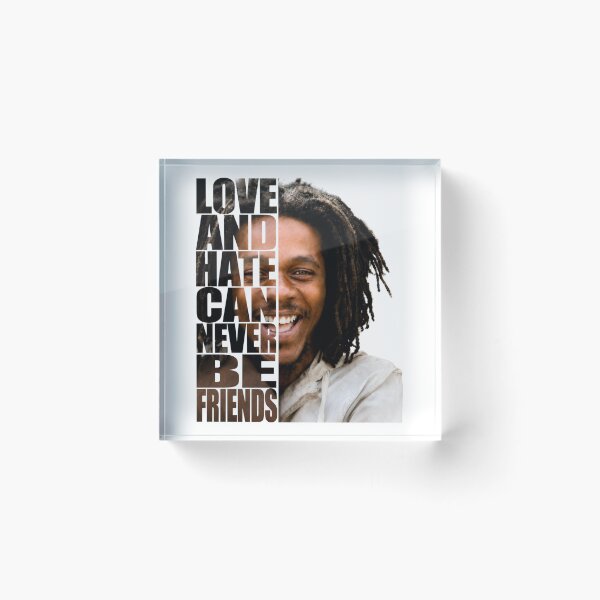Item preview, Dennis Brown Love Hate Reggae Quote designed and sold by BASS-CULTURE.