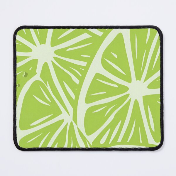 Item preview, Lime Citrus Pattern – Retro Green Fruit Aesthetic designed and sold by MAXIZPRINT.