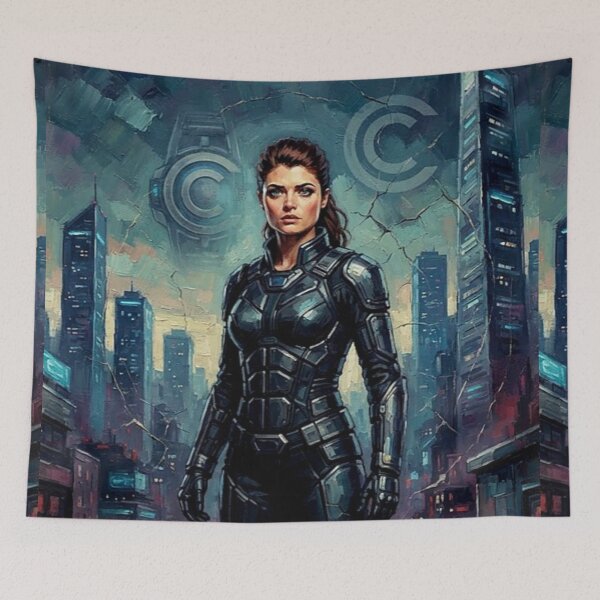 Item preview, Continuum Sci-Fi Action Fine Art Tribute designed and sold by Art's Diner.