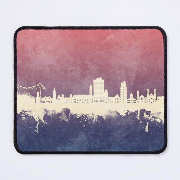 Item preview, Middlesbrough England Skyline designed and sold by ArtPrints.